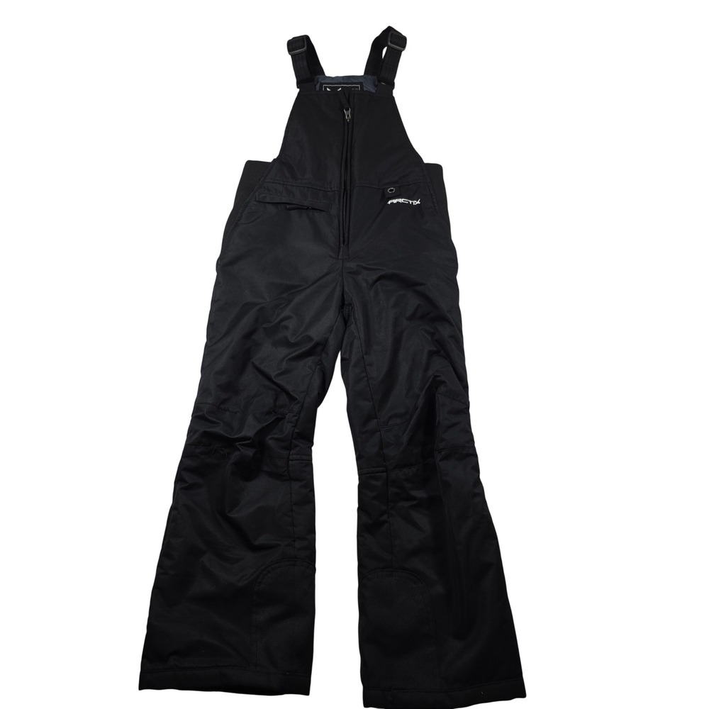 Arctix Youth Black Insulated Snow‎ Bib Overalls Size Small S/P Ski Pants